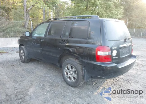 2006 Toyota Highlander V6 from USA, damaged, VIN JTEHP21A260186503